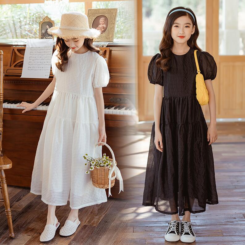 楽天サン2ショップ【送料無料】キッズドレス 韓国風 夏服 超可愛い 子ども 女の子 半袖ワンピース 通学 フォーマル マキシ丈ワンピース 子供服 パーティードレス ガールズ ジュニアドレス イベント プリンセス 入学式 卒業式 お姫様 ピアノ発表会 七五三 120/130/140/150/160/165