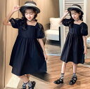 【送料無料】韓国風 子供服 こどもワンピース ジュニアドレス パーティー dress 卒業式 フォーマル 女の子ドレス 入学式 プリンセス ミモレ丈ワンピース ...