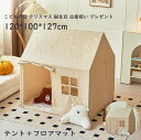 テント+フロアマット ゲームハウス 新作 子供テント 高品質カンバス プレイテント 小屋 キッズテント ままごと ごっこ遊びトイ ゲームハウス プリンセステント おもちゃ プリンセスの城型 洗濯可 こどもの日 クリスマス 誕生日 出産祝い プレゼント ギフト pvc