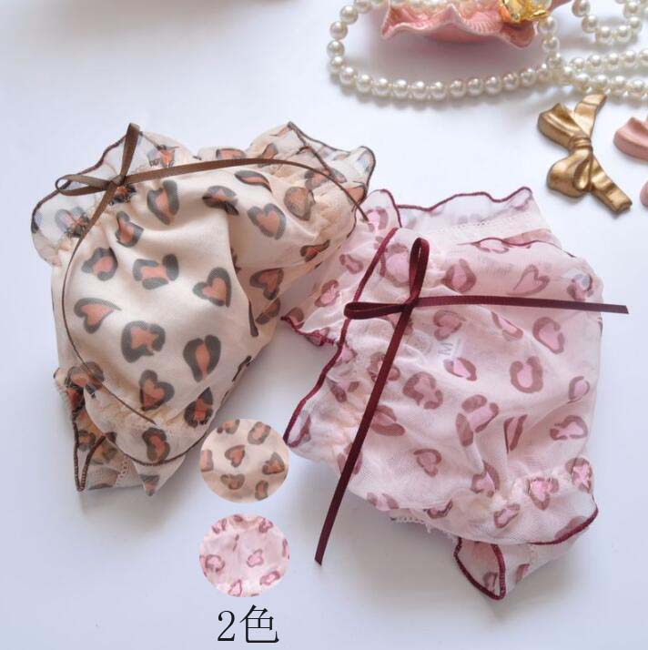 ヒョウ柄豹柄ショーツセット睡眠ショ...