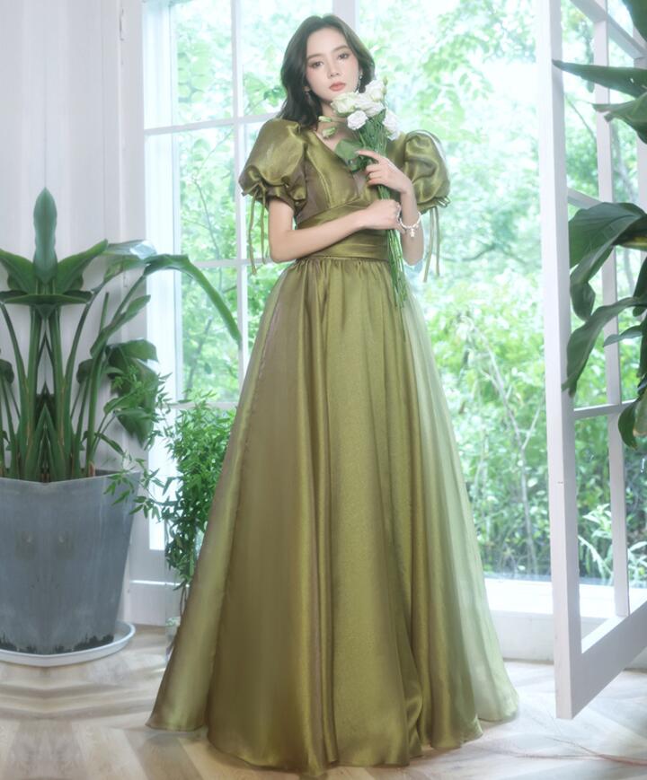 ロングドレス お嬢様 プリンセスライン ウエディングドレス お呼ばれドレス 宴会 ...