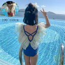 韓国風 キッズ 水着 水遊び スイムウェア 水泳 ジュニア 子ども 超可愛い 子供水着 オールインワン 子供服 水着 こども 体型カバー 海水浴 女の子 水着 ...