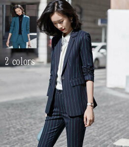 3点セット ビジネススーツ 韓国風 スーツセット 女性スーツ フォーマルスーツ オフィス レディーススーツ 事務服 ジャケット+パンツ+シャツ OL セレモニースーツ 卒業式 エレガント 通学 七五三 カジュアルスーツ 通勤 ママ 母 20代 30代 40代 50代 S-4XLネット予約