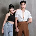 社交ダンス衣装 フラメンコ メンズ 社交ダンス おしゃれ ラテン上着 トップスのみ 男性 サンバ衣装 上着 ルンバ ダンスウェア 高品質 大量注文可 ラテン タ...