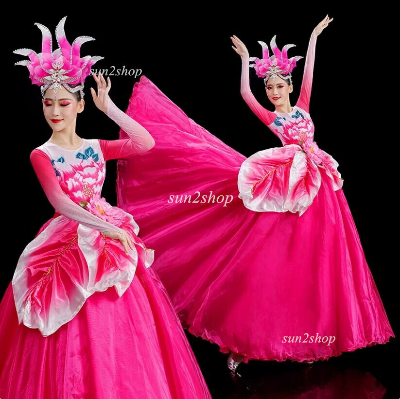 【送料無料】ワンピース エレガント 合唱 社交ダンス 高品質 レディース 社交ダンスドレス ダンドレス 民族風ダンス タンゴ 練習着 レッスン着 オシャレ 社交ダンス衣装ダンス 広がる 古典舞踊 ダンス 衣装 舞台 タンゴ 練習着演出服 ステージ S-4XL