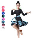 バレエレオタード ステージ衣装 子供バレエ キッズダンス ワンピース ダンス服 ダンスウェア 女の子 子供ダンス 衣装 バレエダンス チュチュ 袖付き ジュニア...