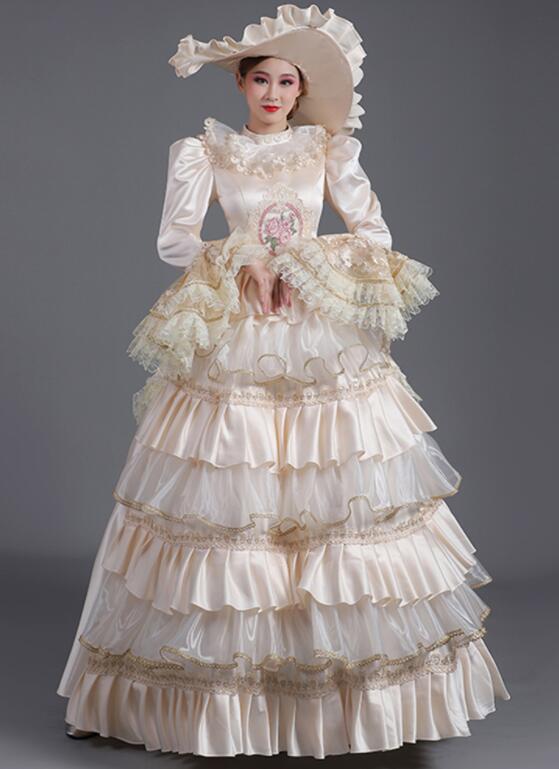 プリンセスライン学園祭 パーティードレス 礼服 ヨーロッパ風 中世貴族風 フレア袖 女王様ドレス 貴族ドレス 華やか お姫様ドレス 宮廷 ロングドレス 舞踏会 ステージ 舞台 演出服 ジュリエット 文化祭 ハロウィン 演劇 オペラ声楽 撮影 ワンピース貴婦人 王族服 司会 演奏会