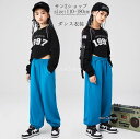 【送料無料】ダンス衣装 ジャズダンス 2点セット パンツセット 韓国 キッズ ズボン キャミソール ファッション 女の子 チアリーダー セットアップ チアガール...
