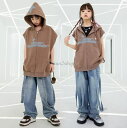 【送料無料】キッズダンス ダンス衣装 jazz hiphop 女の子 男の子 ファッション 韓国 キッズ ジャズダンス ズボン 小物付き ダンス k-pop 3...