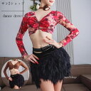 【送料無料】社交ダンス衣装 2点セット オシャレ ラテン ラテンドレス 社交ダンスドレス 高品質 おしゃれ ラテンダンスドレス ダンドレス レディース ダンスウ...