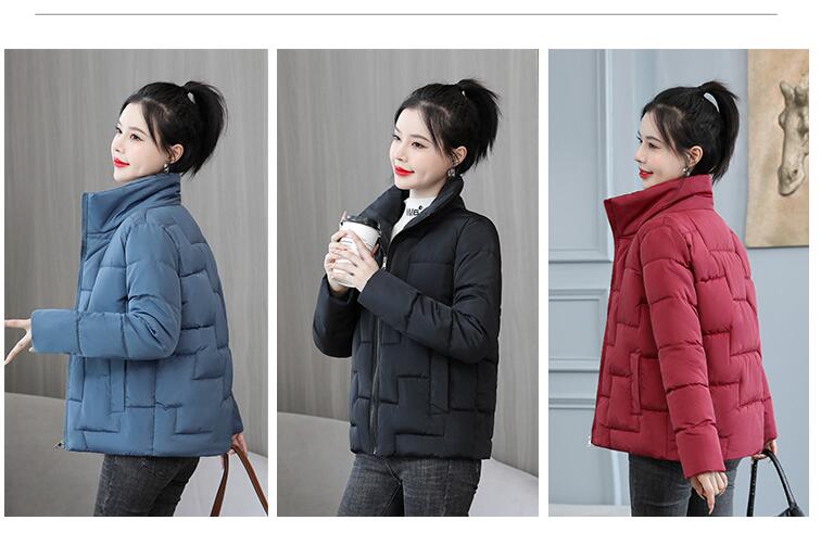 中綿コート シンプル ブルゾン 防寒着 ダウンコート 大人 厚手 体型カバー コート ダウンジャケット 冬服 ショート丈 女性用 アウター レディース 中綿ジャケット 韓国風 きれいめ あったか 着痩せ 綿入り 通勤 OL 大きいサイズ 20代 30代 40代 M-2XL