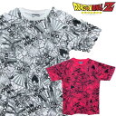 【送料無料】DRAGONBALL ドラゴンボール アメコミ風総柄Tシャツ