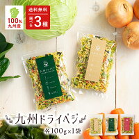 国産 乾燥野菜ミックス 九州ドライベジ100g×1袋 【メール便 送料無料】九州産 選べ...