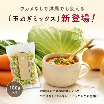 【選べる3種】国産 乾燥野菜 ミックス 九州ドライベジ100g×2袋(お湯で戻して約1kg)選べる3パターン 玉ねぎ ワカメ ミックスセット 送料無料 ゆうパケット(ポスト投函)・代引不可 【出荷目安:ご注文後1〜2週間】