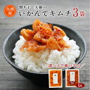 いかんてキムチ 110g×3袋セット 送料無料 九州産 キムチ 漬け物 ご飯のお供 うま辛 辛 割干し 大根 国産 キムチ漬 合…