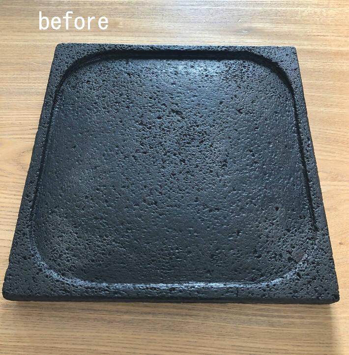 美味焼メンテ クリーニング 溶岩プレート メンテナンス 削り きれい 自社工場 油 研磨