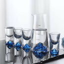 酒器セット 徳利 白酒グラス グラス 冰 酒器揃 酒盃 7点セット お猪口 高級 グラス 日本酒 冷酒 焼酎 ワインセット お酒入れ クリスタルガラス エレガン...