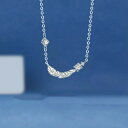 ネックレス レディース 女性 純銀 シルバー925 ペンダント 贈り物 アクセサリー 金属アレルギー シルバー 女性 ロングネックレス シルバーコーティング 結...