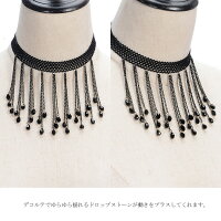 レトロ風チョーカーレースネックレスレース首輪レディース