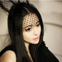 レース猫耳カチューシャコスプレネコ耳ドットコスチュームワイヤーヘアバンドヘッドドレスセクシーレースうさ耳レースマスクバニーガールコスプレ仮装衣装コスプレグッズ結婚式ライブハロウィンパーティーイベント●2892●