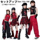 【2980円以上購入で10%OFF!】キッズダンス衣装 セットアップ チェック 柄 スカート カットアウト ハイネック トップス カーゴパンツ キッズ ダンス ...