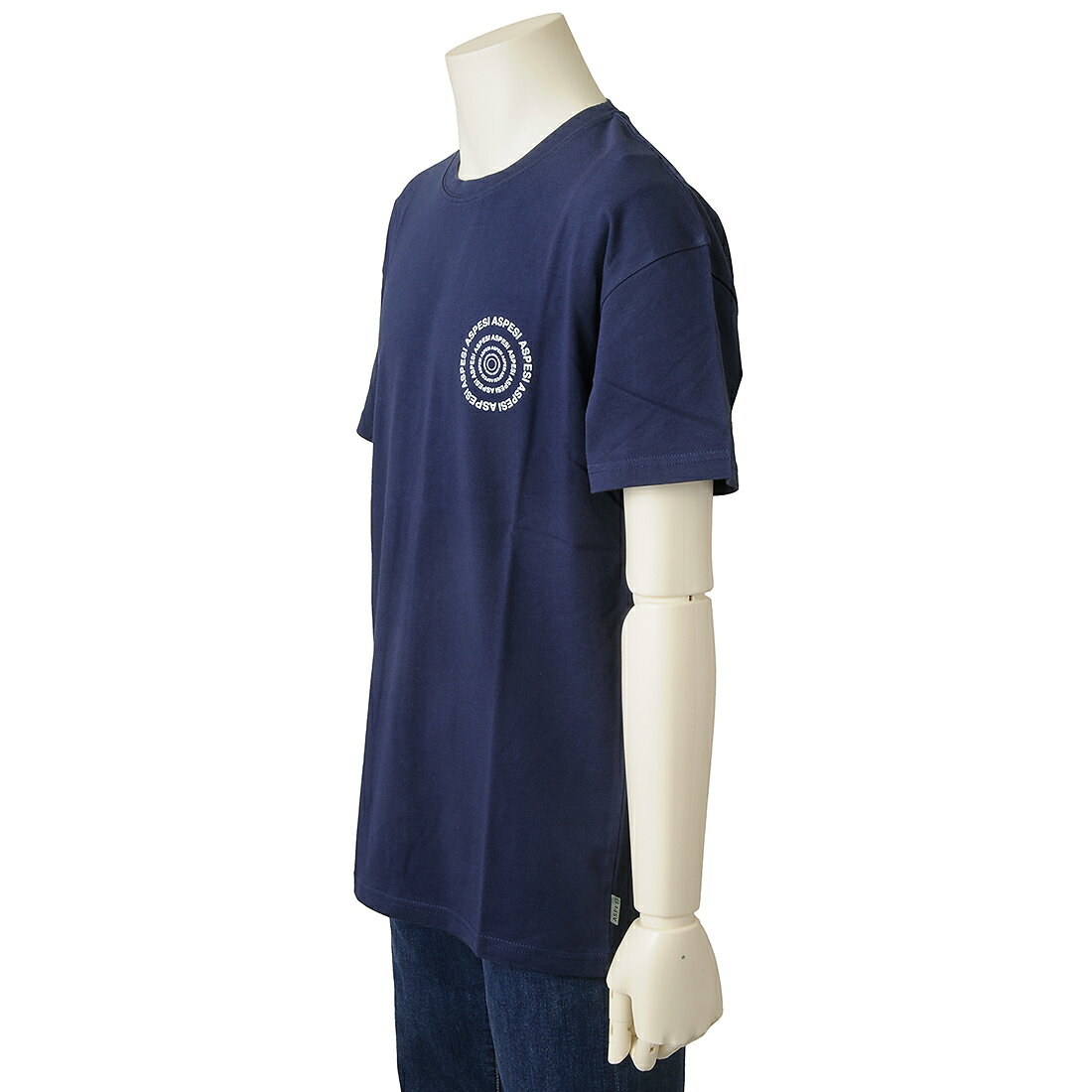 ポイント10倍セール ASPESI アスペジ Tシャツ メンズ ネイビー 1MTS01 NV T-SHIRT sunbrand-select-10094570 s-select サンプル画像2