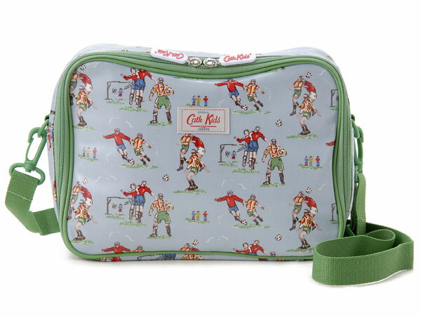 ポイント還元＆クリスマス包装無料 キャスキッドソン　ショルダーバッグ　ランチバッグ　Kids lunch bag footie print　366977　ブルー　レディース　キッズ　Cath Kidson 【RCP】【楽ギフ_包装】
