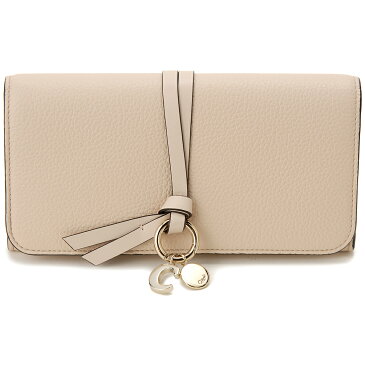 Chloe クロエ 長財布 レディース ピンク 21WP942 F57 6J5 ALPHABET アルファベット 二つ折り長財布