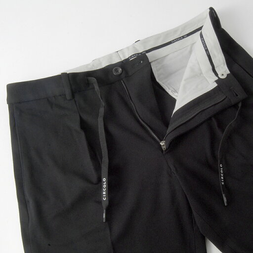 ポイント10倍セール CIRCOLO1901 チルコロ1901 パンツ メンズ ブラック CN4651 001 PANTS