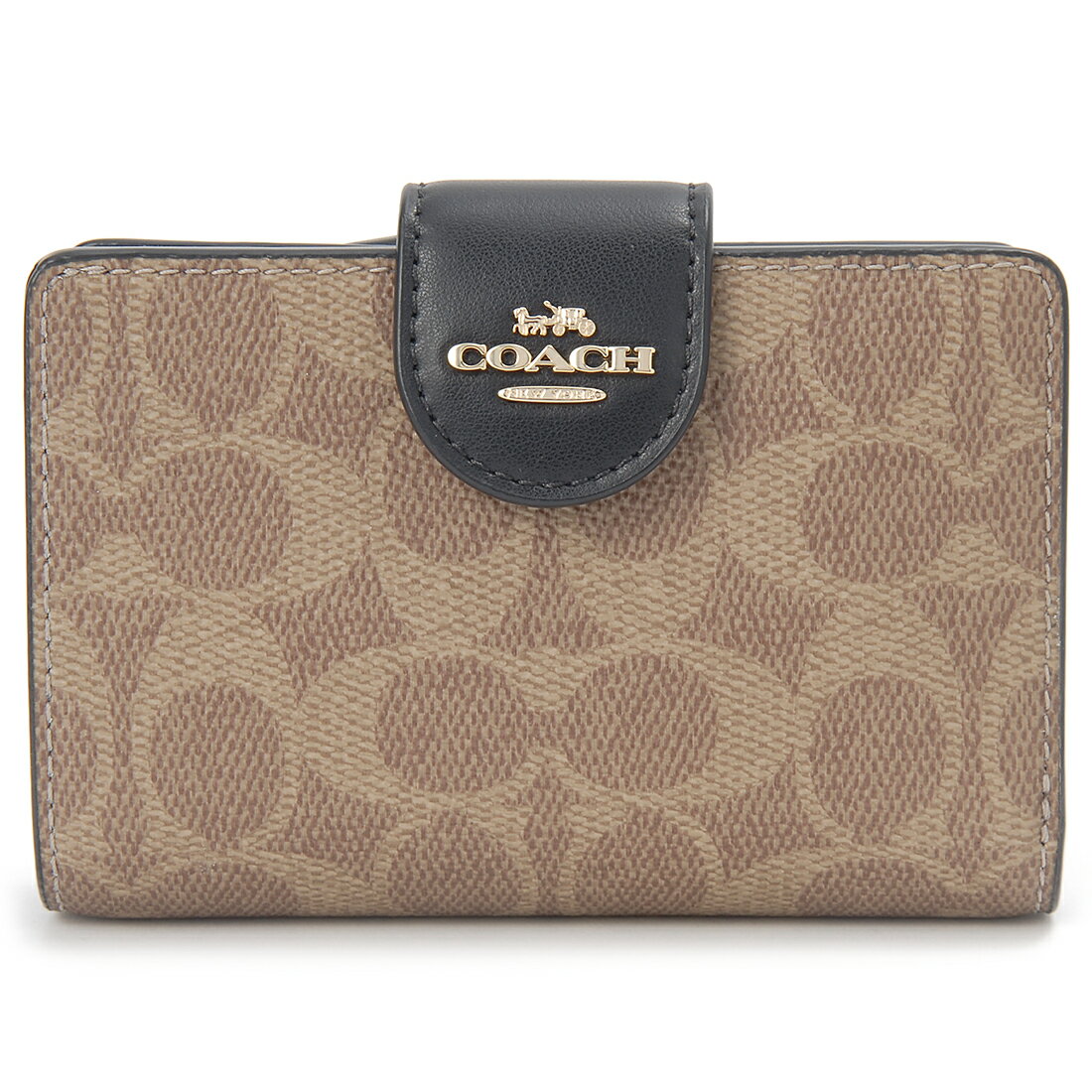 楽天スーパーSALE 超目玉枠 キャンセル不可 COACH コーチ 二つ折り財布 レディース CW786IMQRX SIGNATUREのサムネイル