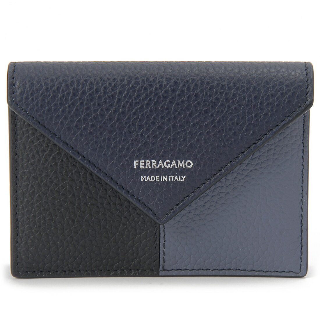 フェラガモ 定期入れ（メンズ） Ferragamo フェラガモ カードケース メンズ 66 1682 785634 FERRAGAMO COLOR BLOCK