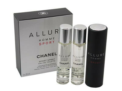 シャネル CHANEL アリュール オム スポーツ オードトワレ EDT レフィル×2 20ml メンズ 香水 男性用 香水 新品 送料無料