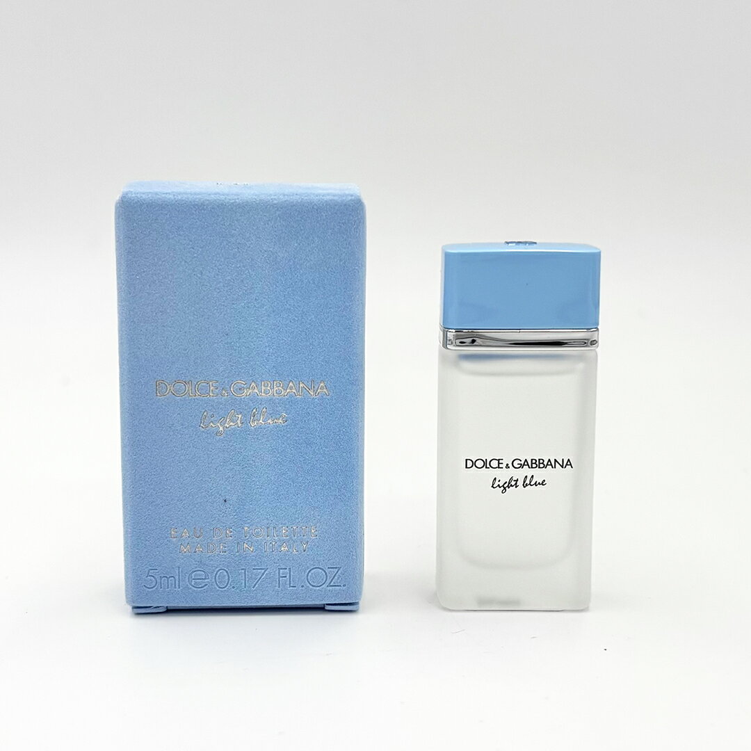 ドルチェ&ガッバ-ナ DOLCE & GABBANA ライトブルー EDT オードトワレ 5ml レディース 香水