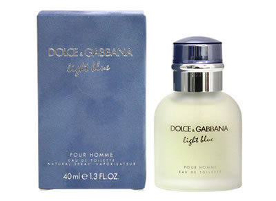ドルチェ＆ガッバーナ DOLCE＆GABBANA ライトブルー プールオム 40ml メンズ 香水  ...