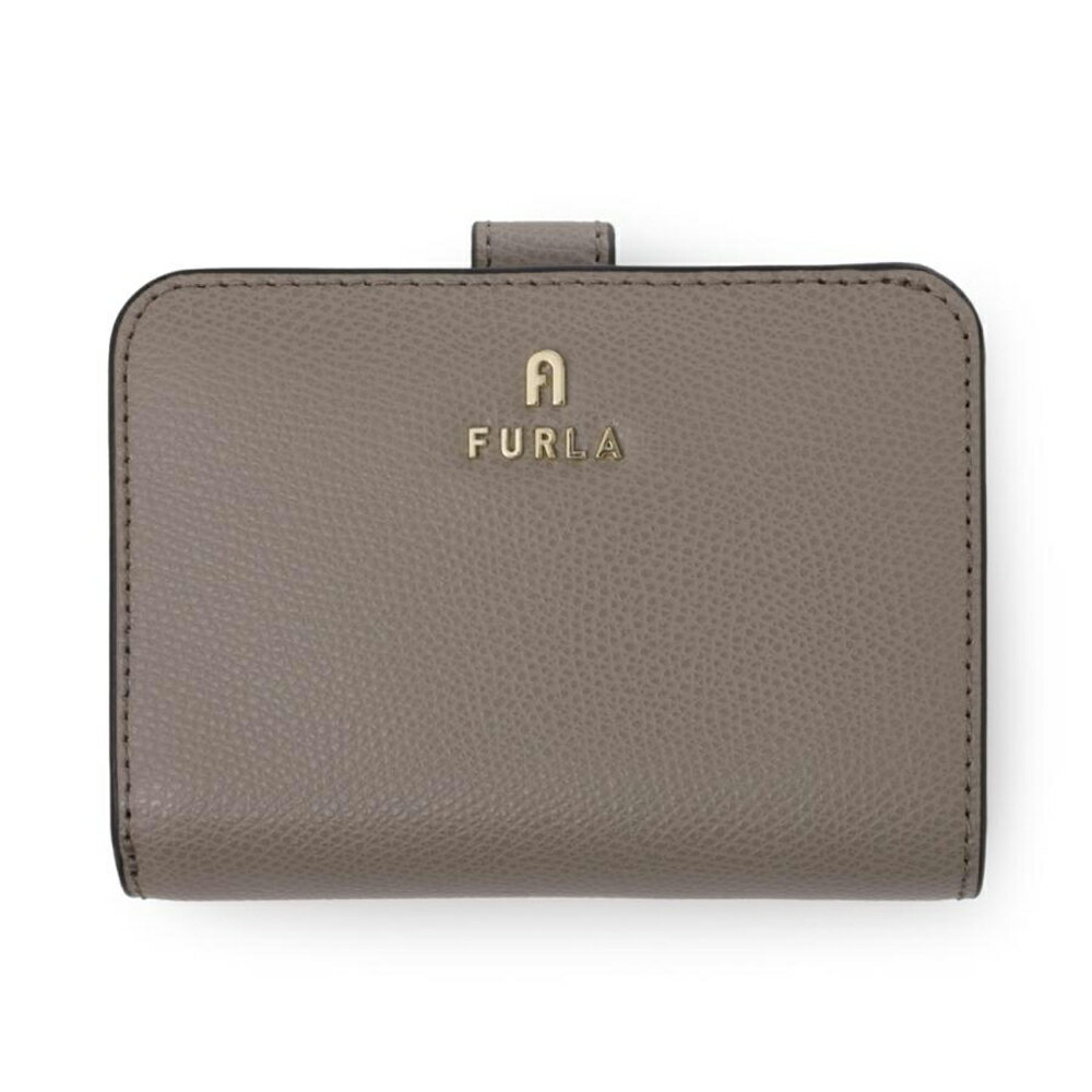 乐天商城 - 訳あり コバ革剥がれあり フルラ FURLA 二つ折り財布 レディース グレー WP00315 ARE 3787 CAMELIA
