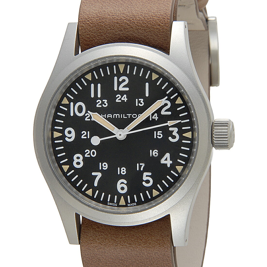 お買い物マラソン ハミルトン HAMILTON カーキ フィールド メンズ H69439531 38mm
