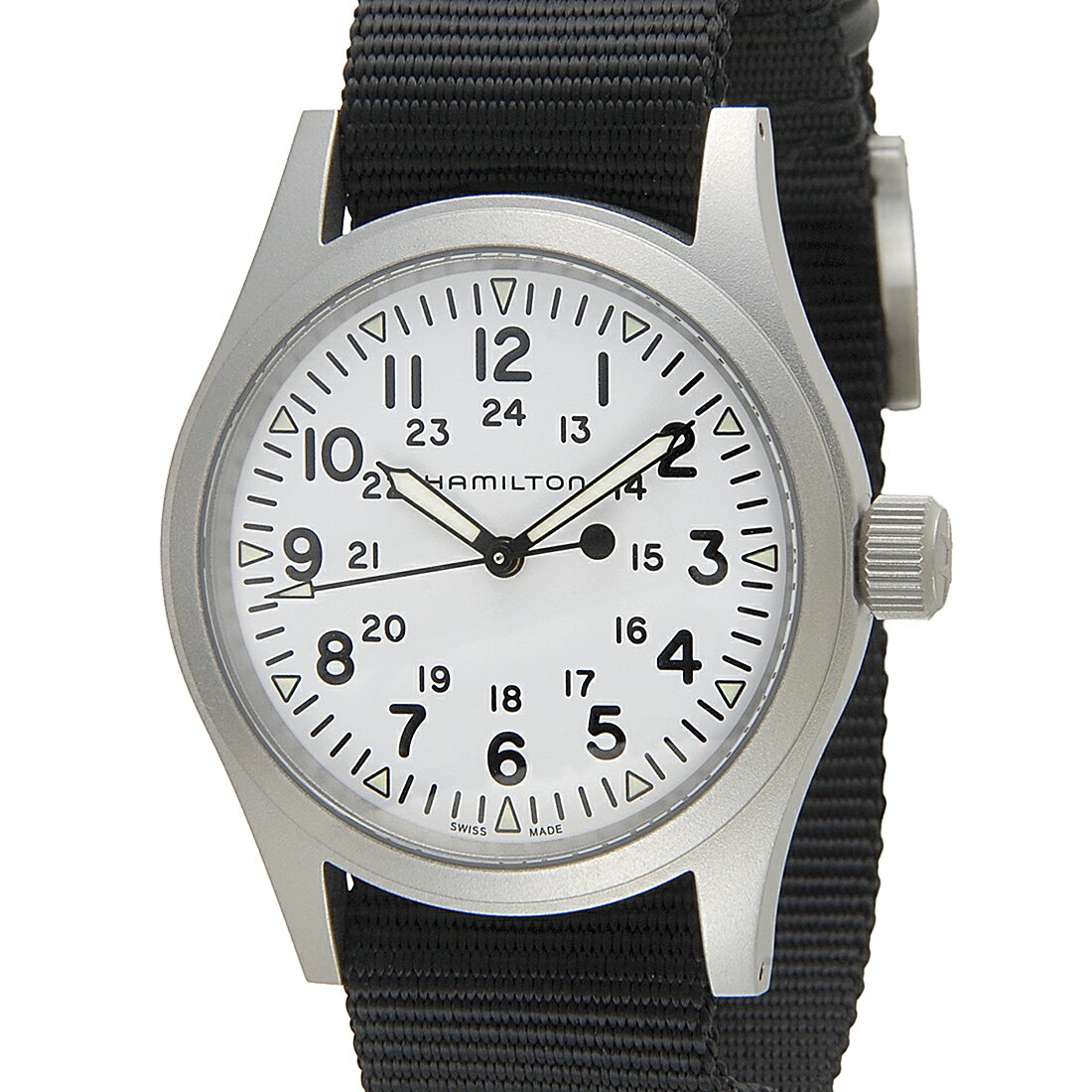 お買い物マラソン ハミルトン HAMILTON カーキ フィールド メンズ H69439910 38mm