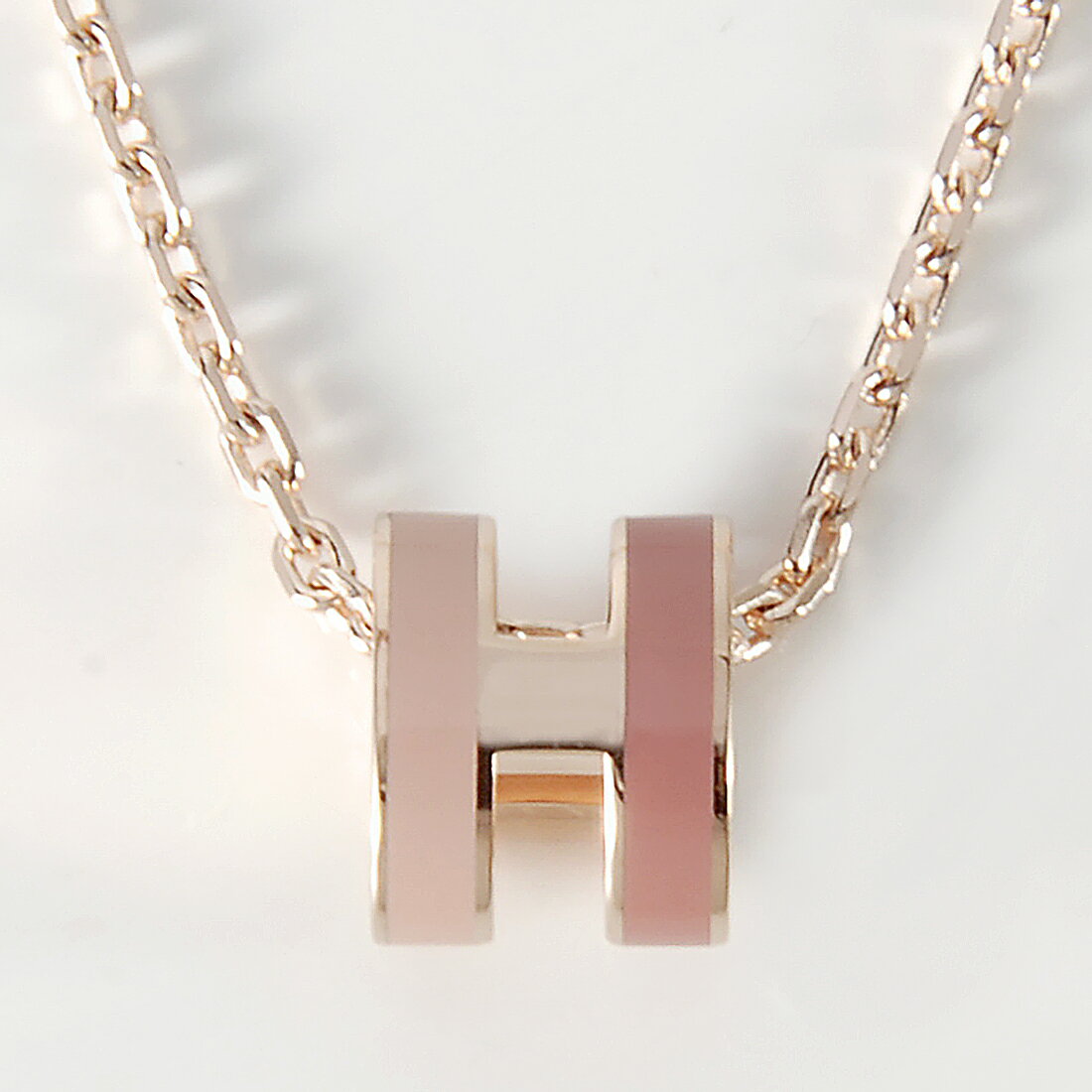 HERMES エルメス ネックレス レディース ピンク 100066FOB4 ポップHロカバールのサムネイル