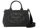 プラダ トートバッグ（レディース） プラダ PRADA トートバッグ 1BG439 AJ6 F0002 CANAPA カナパ 2WAY ショルダーバッグ ブラック