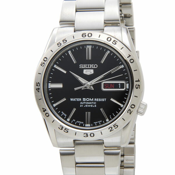セイコーファイブ 腕時計（メンズ） セイコー SEIKO SNKE01J1 SEIKO5 セイコーファイブ 日本製 自動巻き ブラック メンズ 腕時計 新品
