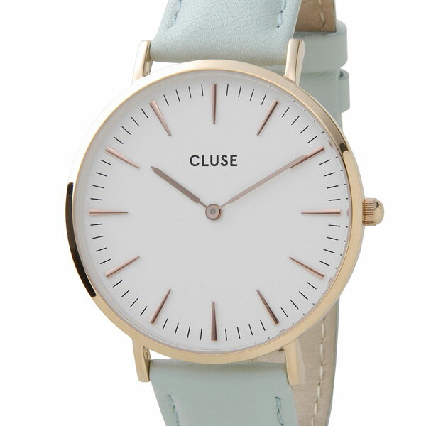 クルース レディース腕時計 CLUSE CL18021 ラ・ボエーム 38mm ローズゴールド×パステルミント 新品