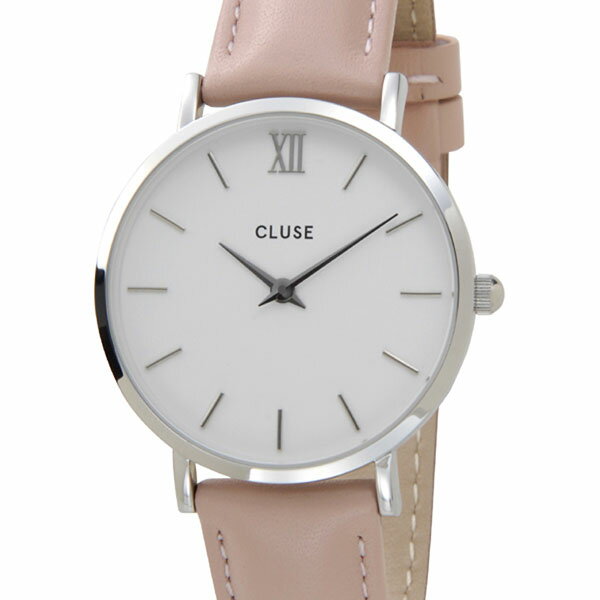クルース CLUSE レディース 腕時計 CL30005 33mm MINUIT ミニュイ シルバー×ピンク 新品