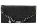 楽天スーパーSALE超目玉枠 半額以下 ステラ マッカートニー STELLA MCCARTNEY 長財布 391835W9132-1000 ブラック 新品 【送料無料】
