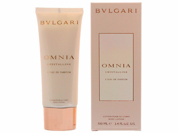 BVLGARI ブルガリ オムニアクリスタリン ボディローション 100ML 香水 コスメ 新品