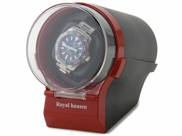 公式 Royal hausen ロイヤルハウゼン ワインダー 1本巻き SR097 RD レッド マブチモーター 静音ギア設計 2年保証 新品