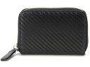 モンテスピガ monte SPIGA コインケース 小銭入れ メンズ MOSQS372EBKBL カーボンレザー型押し