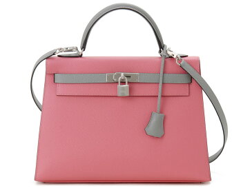 エルメス ケリー32 ハンドバッグ HERMES Kelly32 SPECIAL スペシャルオーダー EPSON エプソン ROSE.A/GRIS.M