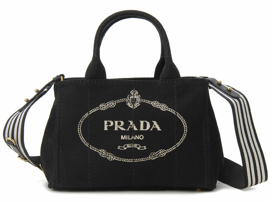 プラダ カナパ トートバッグ PRADA 1BG439 ZKI F0N12 CANAPA カナパ 2WAY ショルダーバッグ ブラック 新品 送料無料