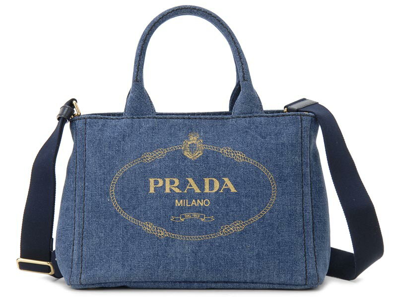 訳あり 保護袋なし,持ちてベタつき プラダ PRADA トートバッグ 1BG439 AJ6 F0008 カナパ 2WAY ショルダーバッグ新品のサムネイル