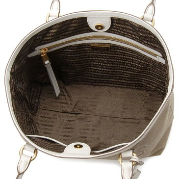 プラダ PRADA トートバッグ 1BG159 UCW F0J0A OOW ジャガード 2WAY ショルダーバッグ ホワイト レディース バッグ 新品 【送料無料】